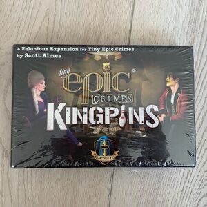 New Gamelyn Games | Tiny Epic Crimes Kingpins Expansion | Board Game | Ages 14+